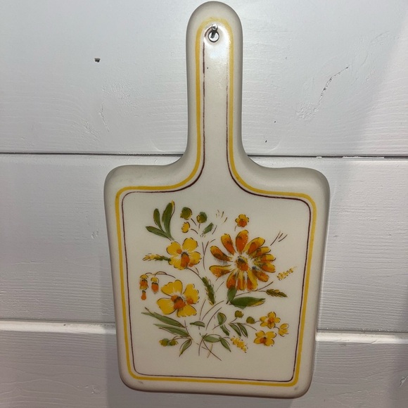 💛 VINTAGE – Hand-painted ceramic spoon rest – - Picture 8 of 11